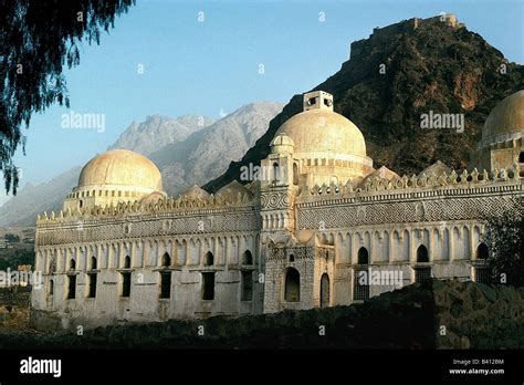 geography / travel, Yemen, Taiz, Al-Mudhafar mosque, Al Mudhafar Stock ...