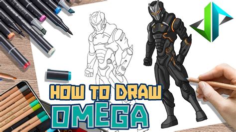 [DRAWPEDIA] HOW TO DRAW OMEGA SKIN from FORTNITE - STEP BY STEP DRAWING ...