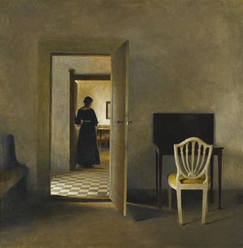 Peter Vilhelm Ilsted "Interior with white chair' 1907 | Flickr
