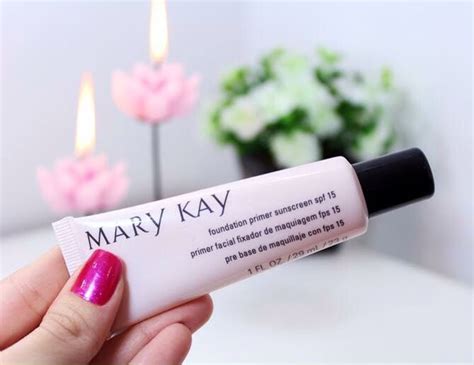 Mary Kay® Foundation Primer Sunscreen Broad Spectrum SPF 15*. This primer will help make make ...