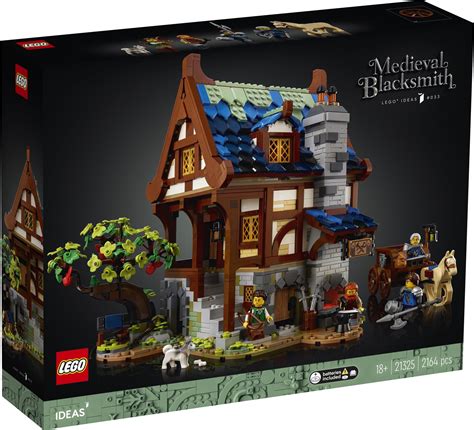 LEGO Ideas 21325 Medieval Blacksmith officially unveiled! - Jay's Brick Blog