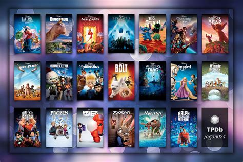 Walt Disney Animation Studios Complete Collection : r/PlexPosters