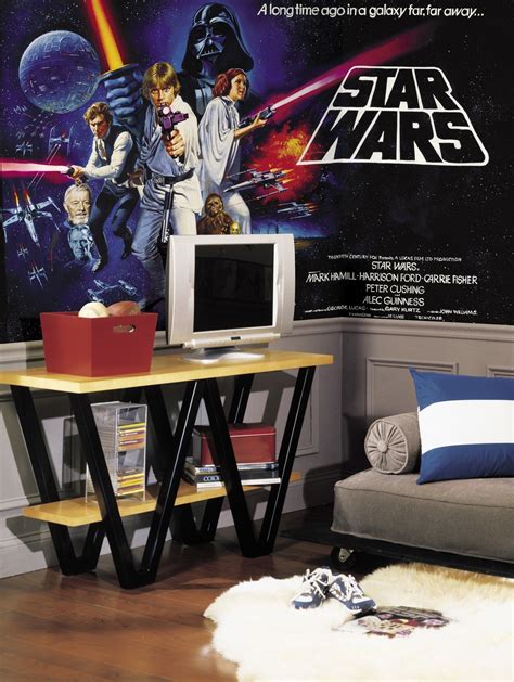 Extra large Murals 10.5' x 72" Wall Mural | Star wars wall mural, Star ...