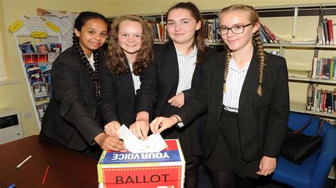 The Labour Party win general election held at Thomas Aveling School in ...