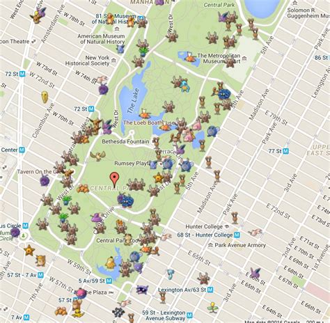 Pokemon Go Nyc Map - Metro Map