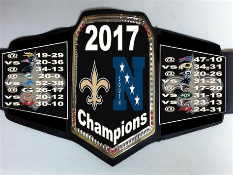 2017 New Orleans Saints NFC South Division Champions