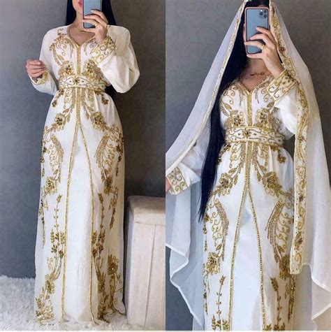 Royal Moroccan Dubai Kaftan Abaya Maxi Fancy Bridal Zari - Etsy Canada