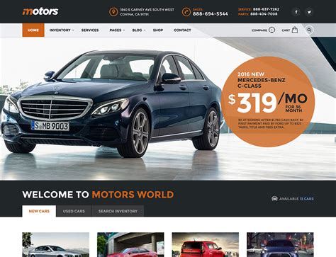 15+ Best Car Dealer WordPress Themes 2024 - aThemes