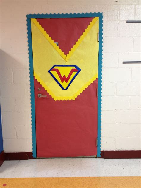 Superhero theme classroom door. Superhero Classroom Theme, Classroom ...