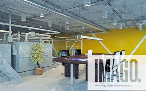 Modern Loft Office Interior Stock Illustration Illust - vrogue.co