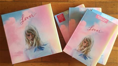 Taylor Swift-Lover (All Versions) CD Unboxing - YouTube