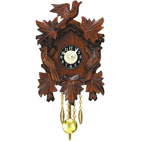 7" Engstler Battery-Operated Mini Cuckoo Wall Clock with Music and Chimes - Walmart.com ...