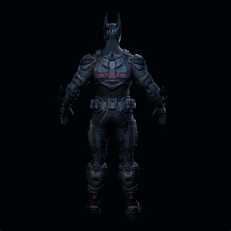 Batman beyond fan art 3D model | CGTrader