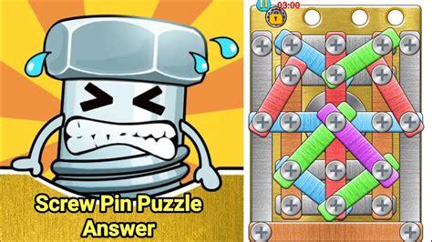 Screw Pin Puzzle Game Answers - YouTube