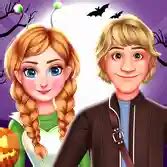 Royal Couple Halloween Party - Free Online Games - play on unvgames