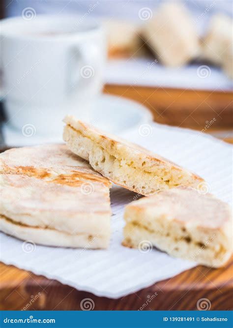 Bolo Do Caco with Garlic Butter, a Typical Snack from Madeira Stock Image - Image of food, caco ...