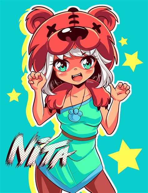 Nita Brawl stars by StarhSAMA on DeviantArt