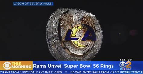 Rams unveil their Super Bowl rings - CBS Los Angeles