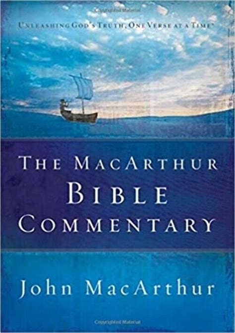 The MacArthur Bible Commentary Hardcover – by John MacArthur (Author) - iCommerce on Web