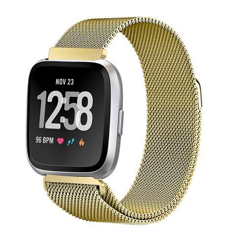 Mignova - Fitbit Versa Bands for Women Men , Mignova Milanese Loop ...