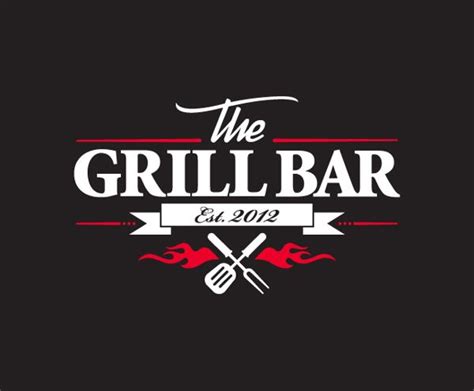 THE GRILL BAR by Paul Artopoulos, via Behance | Grill logo, Restaurant ...