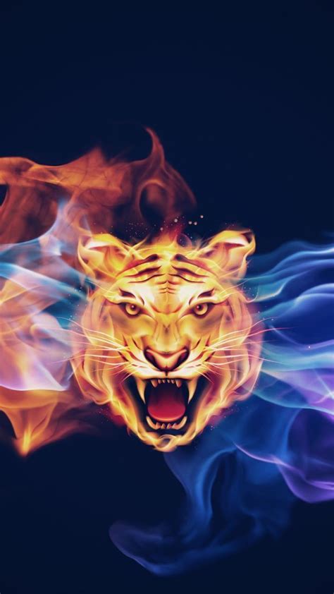 Fire Tiger Wallpapers - Wallpaper Cave