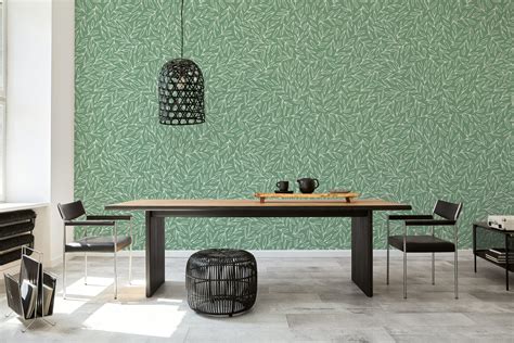 Foliage Green Wallpaper | Buy Online at Happywall