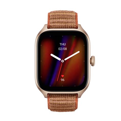 Buy Amazfit GTS 4 - Smartwatch - Autumn Brown - Free shipping