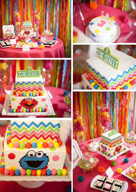 Sesame street birthday party ideas for Children's parties Elmo Birthday Party, Sesame Street ...