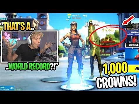 Does Fortnite Victory Crown emote show wins above 100?