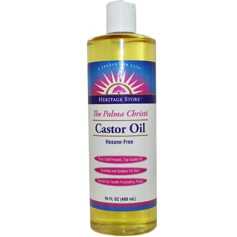 Heritage Store, Castor Oil, 16 fl oz (480 ml) - iHerb