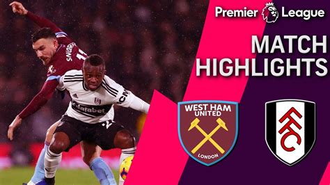 Fulham v. West Ham | PREMIER LEAGUE MATCH HIGHLIGHTS | 12/15/18 | NBC ...