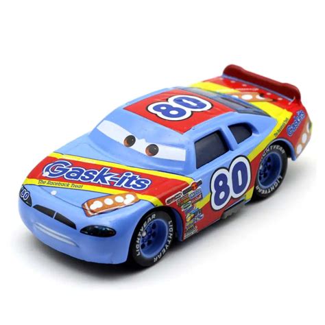 Disney Pixar Cars 3 1:55 Role No.80 Weathers Lighting McQueen Diecast Metal Car Model New Year ...