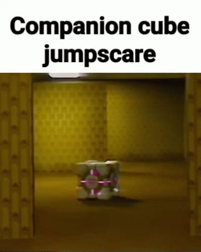 Companion Cube Cube GIF - Companion Cube Cube Portal - Discover & Share ...