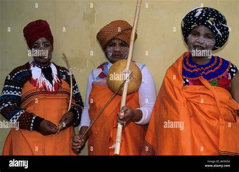 Xhosa women in traditional dresses Stock Photo - Alamy