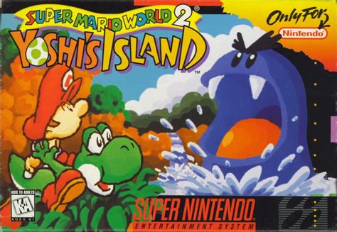 Super Mario World 2 Yoshi's Island SNES Super Nintendo