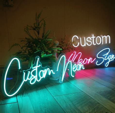 The Essence of Personal Expression: Crafting the Perfect Custom Neon Name Sign - Custom ...