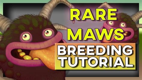 How to Breed the Rare Maw Monster in My Singing Monsters | Techcritix