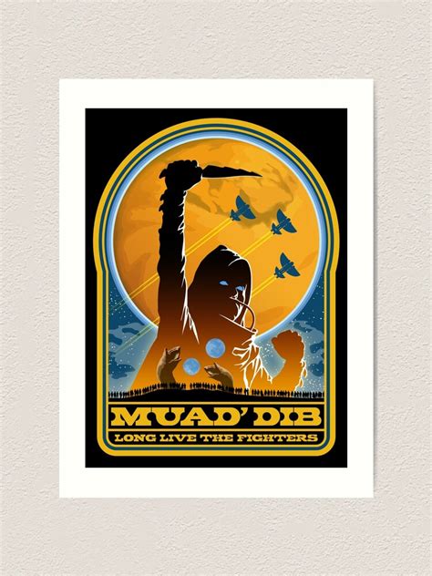 "Dune MUAD' DIB" Art Print for Sale by Red-Ape | Redbubble