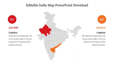 Editable India Map PowerPoint Free Download Google Slides