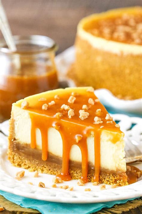 Easy Salted Caramel Cheesecake Recipe | Life, Love and Sugar