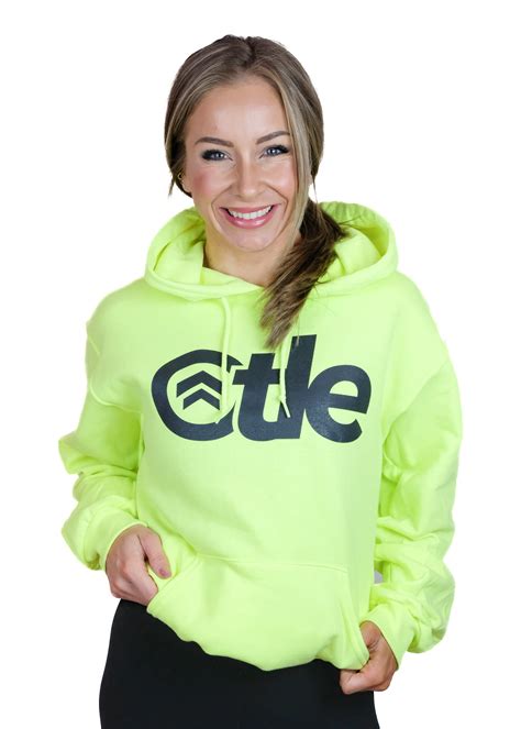 NEON GREEN LOGO HOODIE – ShopTheLadiesEdge