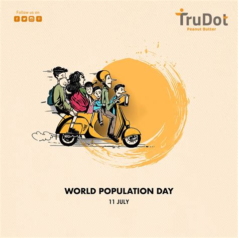 WORLD POPULATION DAY | Creative poster design, Creative posters, Social media poster