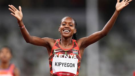 Exclusive! Athletics star and 'strong' mum Faith Kipyegon on chasing the women's 1500m world record