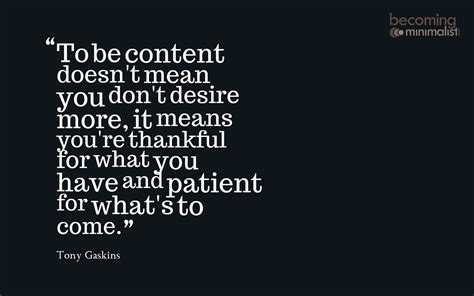 Contentment Quotes. QuotesGram