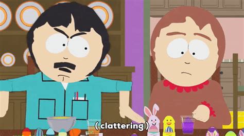 Angry randy marsh table GIF - Find on GIFER