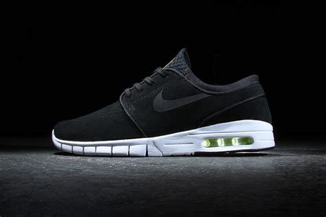 Nike SB Stefan Janoski Max Leather Black/Cyber-White | Hypebeast