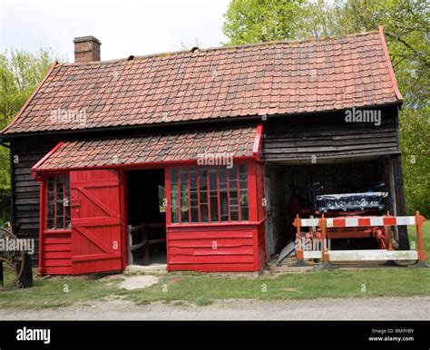 Blacksmith forge, Museum of East Anglian Life, Stowmarket, Suffolk Stock Photo - Alamy