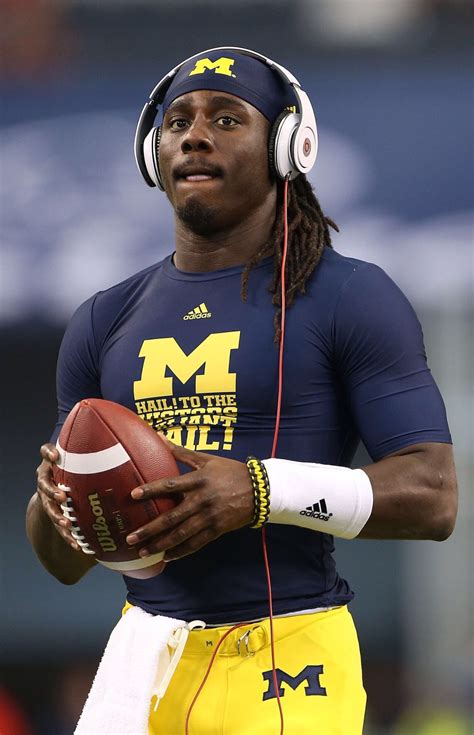 Denard Robinson | Denard robinson, Michigan go blue, Michigan ...