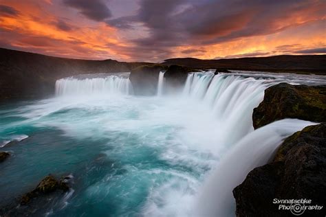 Sunset at Godafoss | Waterfalls | Iceland | Europe | Synnatschke Photography